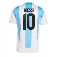 Argentina Lionel Messi #10 Replika Hemmatröja Copa America 2024 Kortärmad